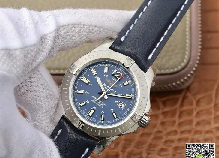 Breitling Colt Automatic A1738811 C906 105X A20BA.1 GF Factory 1:1 Best Edition Replica Watch Blue Strap